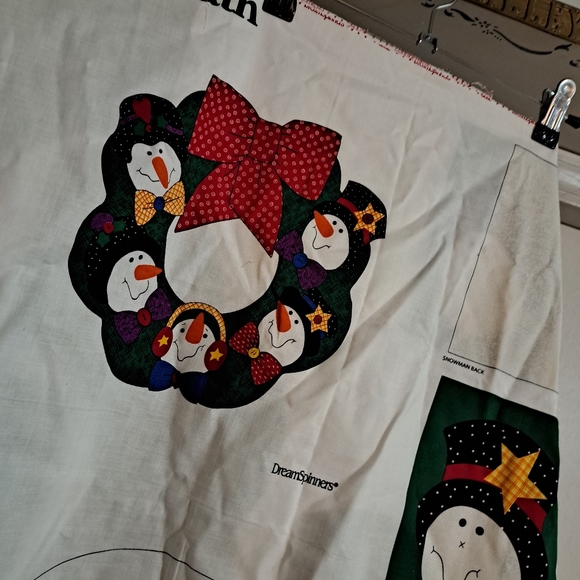 Dream Spinners DIY Snowman Wreath Panel - Picture 5 of 11